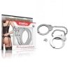 Kajdanki z futerkiem Fetish Pleasure Metal Leg Cuffs